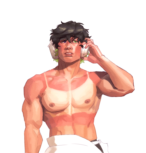Oliver Aiku But It's That Heat Stroke Photoshoot That Was Really Sexy And Cool