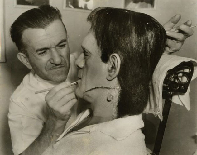 pulpflesh:  Jack Pierce Universal Horror Makeup Man 