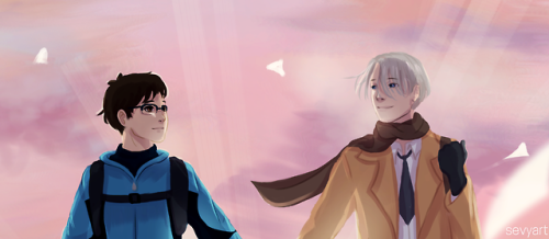 viktuuri-pork: A preview of my piece for the @yoilitmag Zine!! It’s my first zine and i’