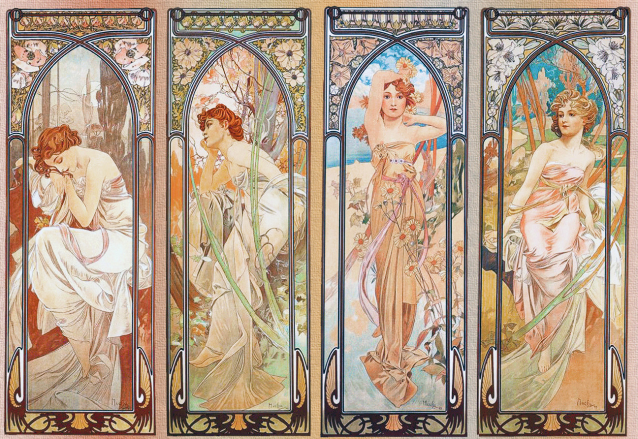 nicolenamias-inspirationboard:  Alphonse Mucha