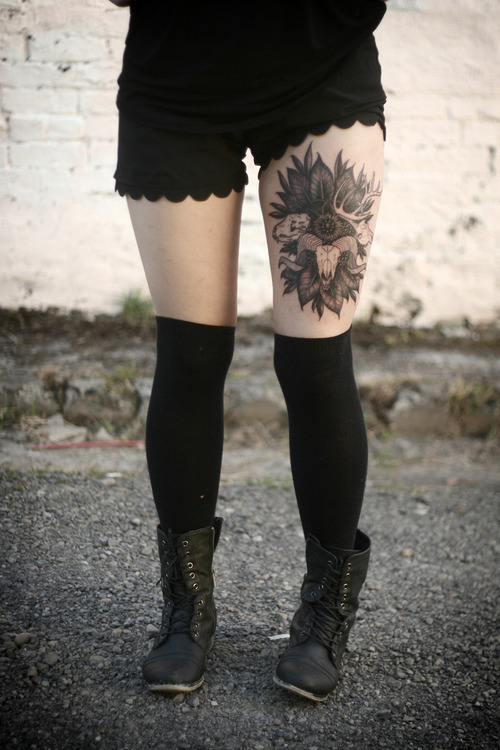 crassetination:Tattoos 02: Tattoos that don’t suck…(Awesome sleeves. Wish I had the balls to go belo
