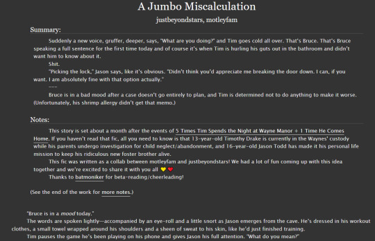 Ao3 Formatting Explore Tumblr Posts And Blogs Tumpik