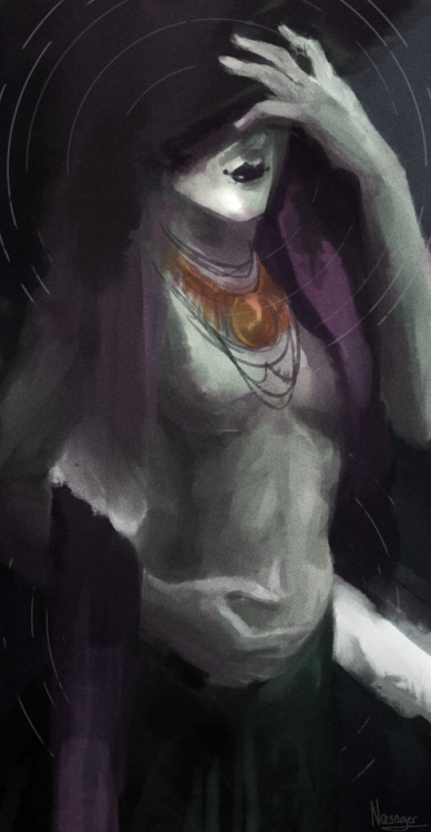 Day 28 - Morrigan tried out the tarot card style .. I’m not too good at that but it was f