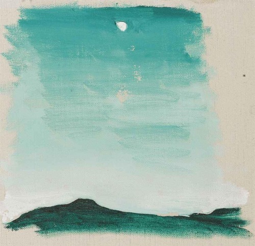 dappledwithshadow:  Untitled, Georgia O’Keefe1958