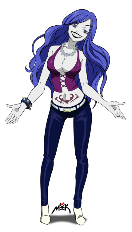 avengemytatas:  BUT DID WE FORGET ABOUT SUCCUBUS JUVIA?!? Imagine her with Gray… QWQ