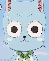 reishikiz: Get to know me » [4/5] Non-Human Characters↳ Happy - Fairy Tail