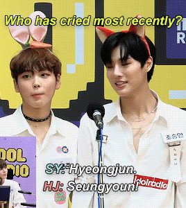 seungyoul:seungyoun is the official cry baby of X1