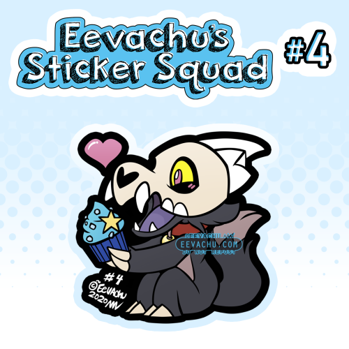 This month’s bonus sticker squad design is a special treat and features King from The Owl Hous