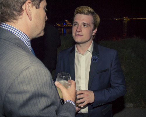 panempropaganda:  Jennifer Lawrence, Josh Hutcherson, Liam Hemsworth, Sam Claflin, and Julianne Moore all stopped by the Vanity Fair and Armani’s Cannes Film Festival party, hosted by Graydon Carter and Giorgio Armani at the luxe Hotel du Cap last night.