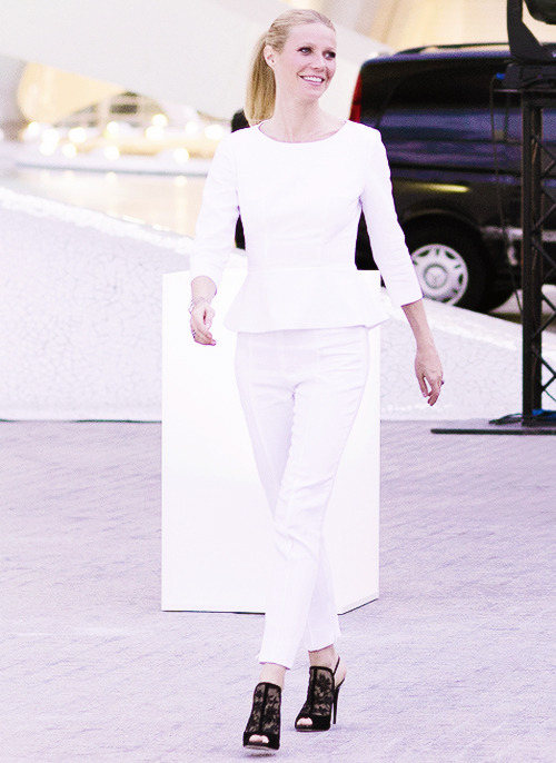 gwynethkpaltrows: Gwyneth attends a Hugo Boss, Boss Jour Pour Femme Event | June 28th 2013