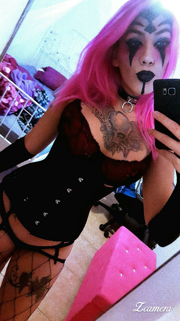 Late post but my Halloween Costume!!! :)  Darth Vaders Lil Sith Slut! ;)  