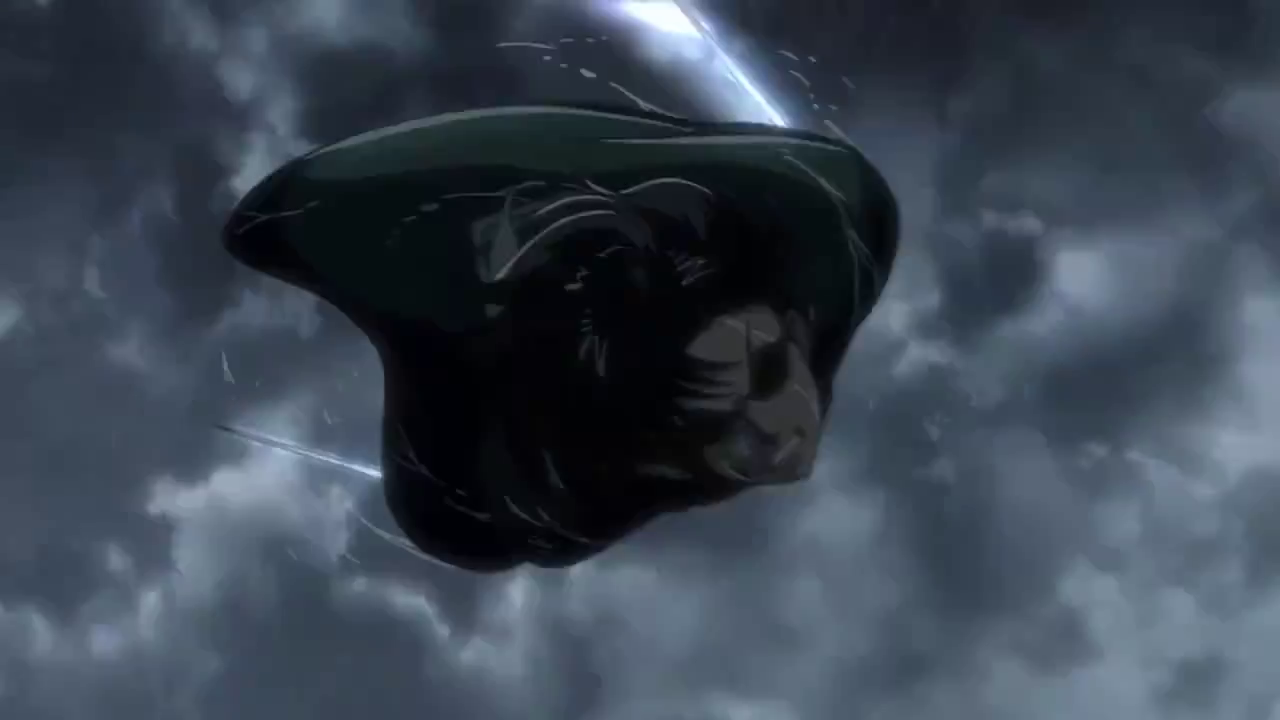 justmytwodinars:  Levi + Titan Fight - Attack on Titan OVA - No Regrets Part 2 