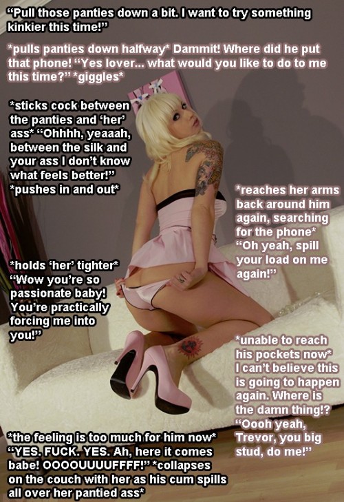 This is such a great story of a sissy finding her true place and true love, I can’t help but p
