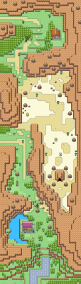 because-rhysons:  This is probably one of the biggest moments and proudest displays of my entire Hoenn Region Remake Project. This is a collection of connected cities and routes that show a section through the complete height of the Hoenn Region. The