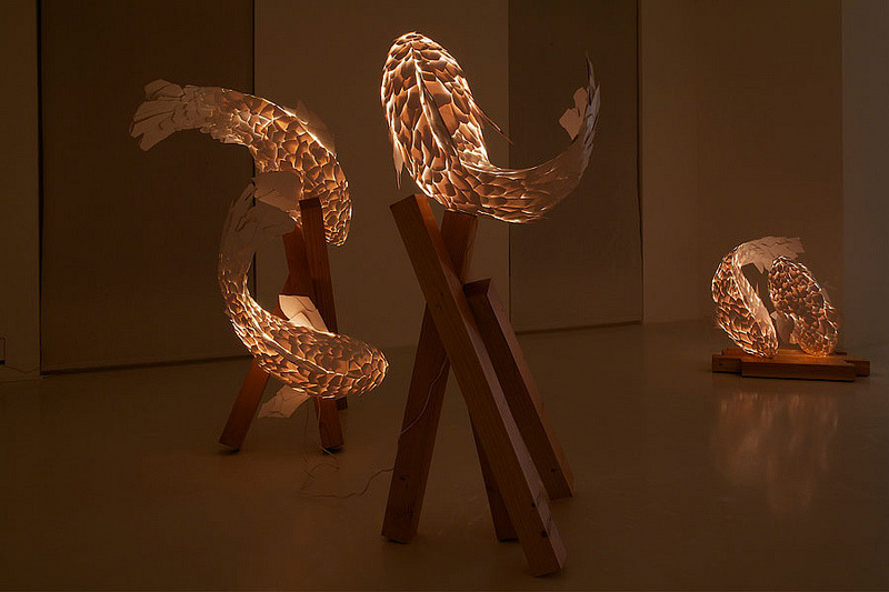 danceabletragedy:  Fish Lamps by Frank Gehry 