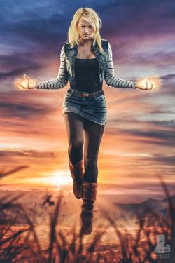 cosplayfanatics:  Android 18 by truefd 