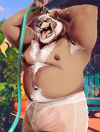 boogsburr:Hot out today? Quench your thirst by catching a glimpse of your neighbor, Dave. He won’t mind putting on a show for you. Just make sure you bring that ass over later…