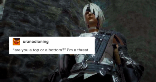 vaniccio:thancred + text posts