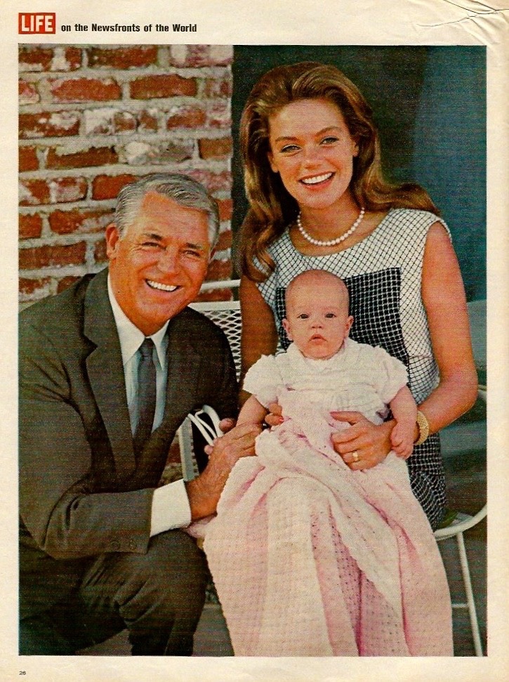 Nostalgia2Eh! 1966 Cary Grant, Dyan Cannon & Daughter Jennifer