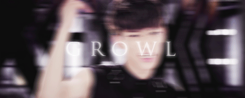  Chen through the MV's "What Is Love -&gt; Growl" - for Gaby   