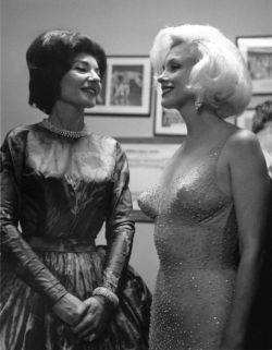 Maria Callas &Amp;Amp; Marilyn Monroe, Madison Square Garden, 1962