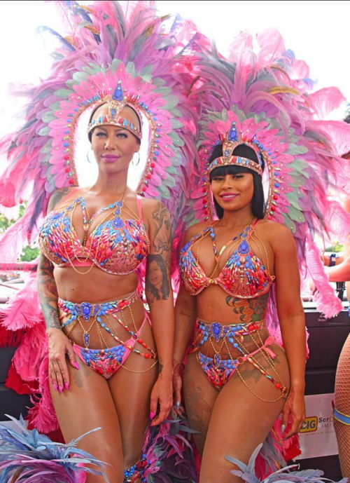 paynebz:  bimbosybarbies:  Amber Rose and Blac Chyna  Wow 