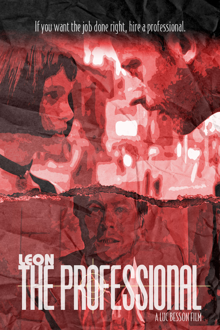 fuckyeahmovieposters:  Léon by Jesse Hilsenrad