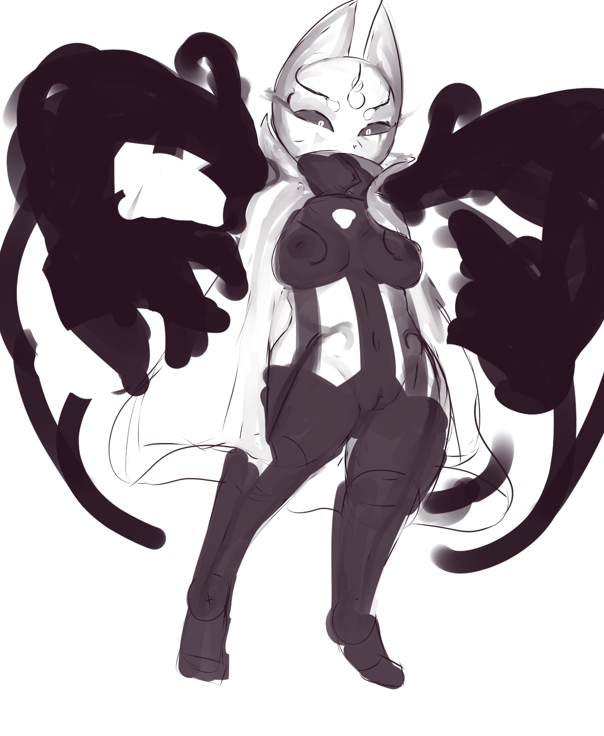 some more lewd character stuff from last night.