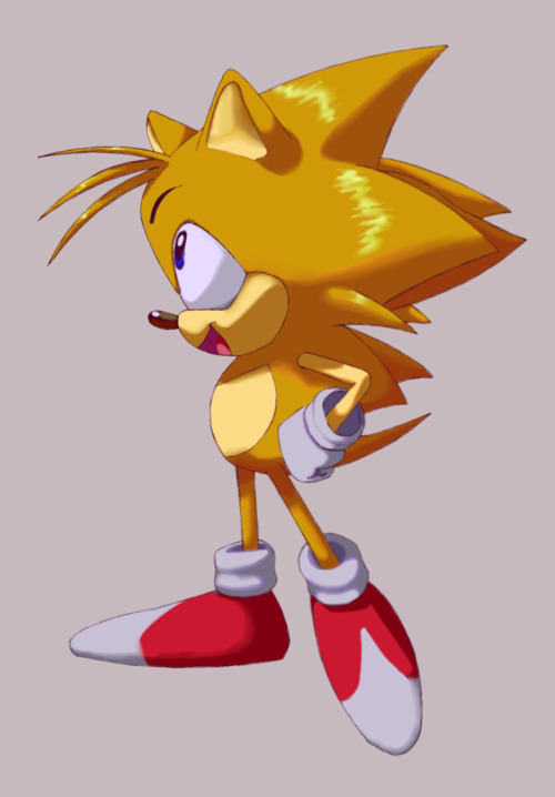 A Sonic AU where Sonic is a Fox and Tails (Quills) is a Hedgehog! This AU takes place several centur