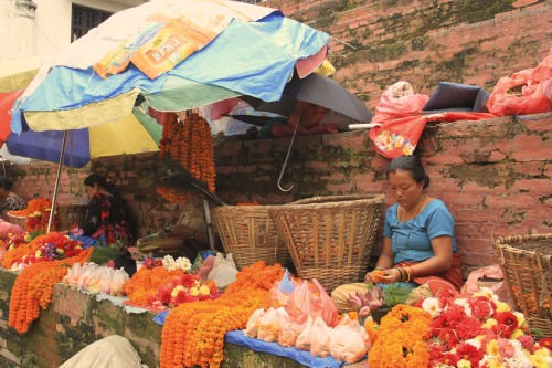 Street market, Kathmandu.photographer: me (AT)