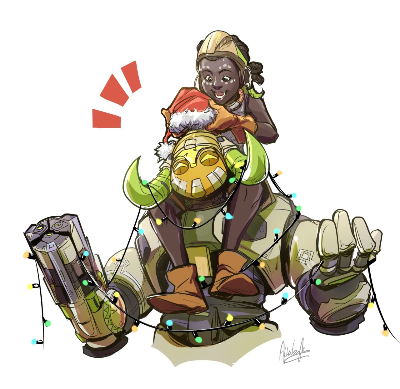 Porn ohnoafterlaughs:  Overwatch Winter Doodles!Twitter photos