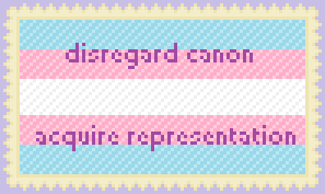 p-3a:  I made some graphics that sum up how I feel about queer headcanons! If you