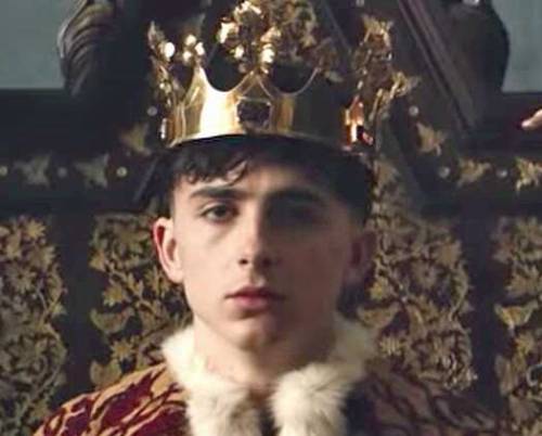 he-started-it: Timothée Chalamet in The King Loved that last part of the war, King of France 