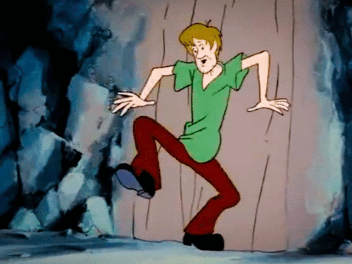 scoobydoomistakes:Stare at Shaggy. Staaaare are Shaggy.  Staaarrreee at Shaggy dancing in front of t