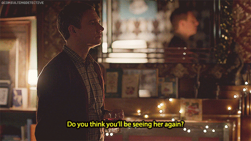aconsultingdetective:   Legit Johnlock Scenes  Sherlock’s way to express his feelings