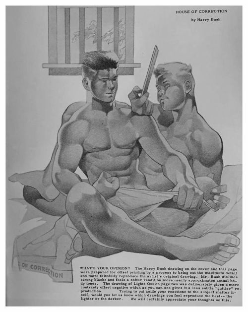beyond-the-pale:Harry Bush -  Physique Pictorial - Vol. XI, No.1 October 1965Oliver Joly Books, London