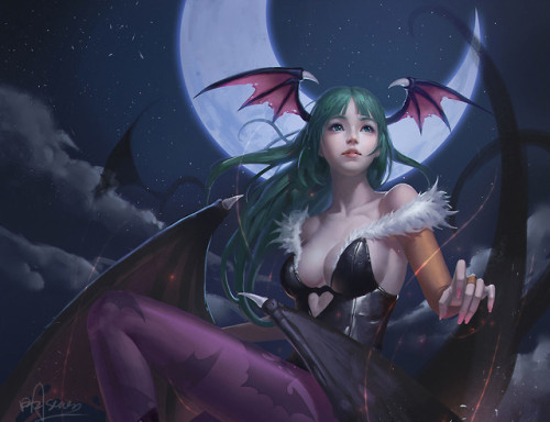 morrigan  GZQ seven www.artstation.com/artwork/31Qnm