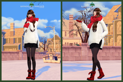 flowerchamber: 2015 Christmas Gifts pt3: SNOWING FUN POSES SETS Notes: Two versions of snowball by @