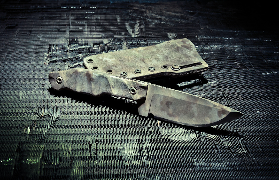 everyday-cutlery:  Opperator Ti Custom Fixed Blade by High Sierra Tool 