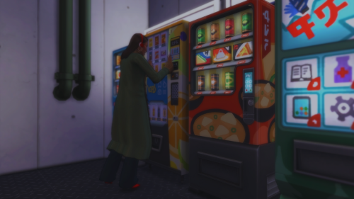 Just Wanted Some Cute Ss Of Her Using The Vending Machine...