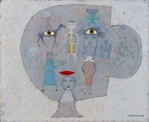 artist-brauner: Reconstruction de l'Être aime, 1959, Victor Brauner