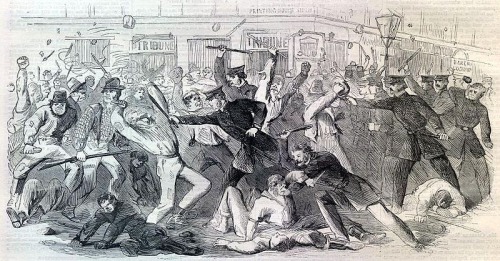 probablyasocialecologist:The 1863 Draft Riot in New York City.Surveillance Culture Is Not a Two-Way 