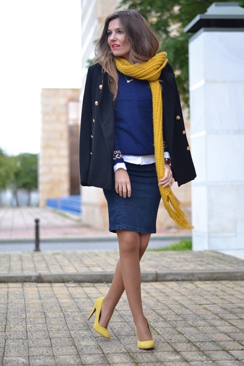 fashion-tights:MILITARY CHICJersey / Sweater: ChoiesCamisa / Shirt: ZaraFalda / Skirt: StradivariusB