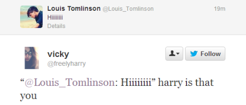 larrysis:  lourrykisses:      Hahahahahahaha   harry it is then