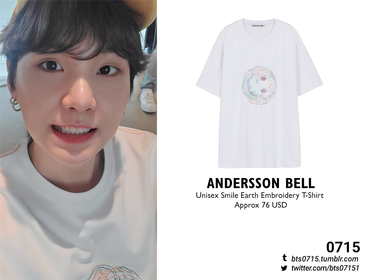 BTS FASHION/STYLE FINDER — 190426  Jin : LOUIS VUITTON - Anton tote // (x)