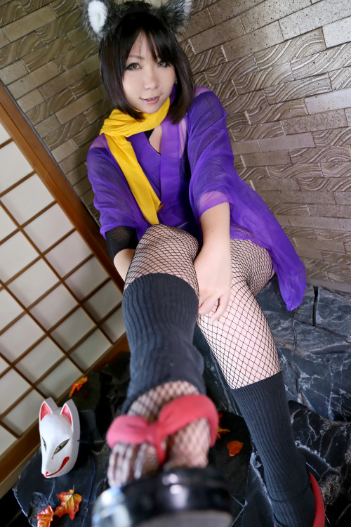 Cute Cosplay Girl Higurashi Rin (Kitsune-Chan) 1-39