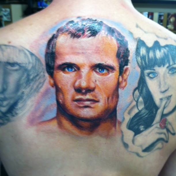 flea red hot chili peppers, I want this... | Red hot chili peppers, Tattoos,  Portrait tattoo