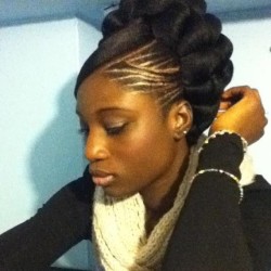 africaessence:  #tbt i miss this Hairstyle