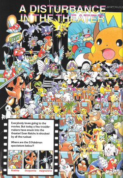 pokescans:  Let’s Find Pokémon: Special