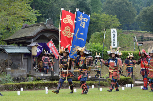 越前朝倉戦国まつり2019時代行列出陣式